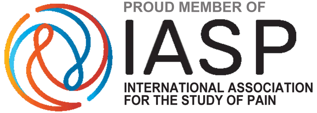 Proud member of the International Association for the Study of Pain (IASP)